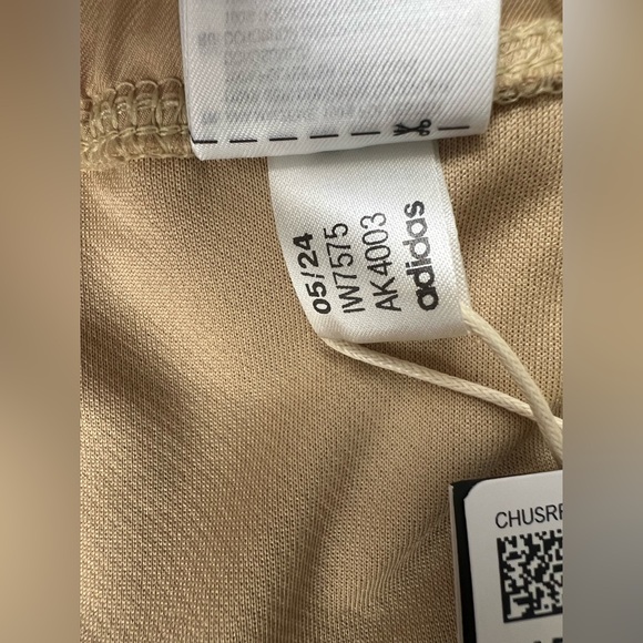 Adidas D4T Shorts Mens Size 2XL Beige Solid Logo Zipper Pockets IW7575 NWT - Picture 10 of 11